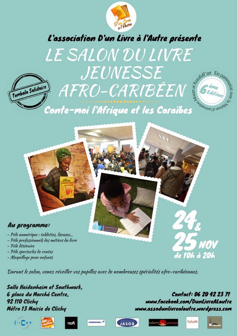 Salon Livre Jeunesse Afro Caraib Nov 2017